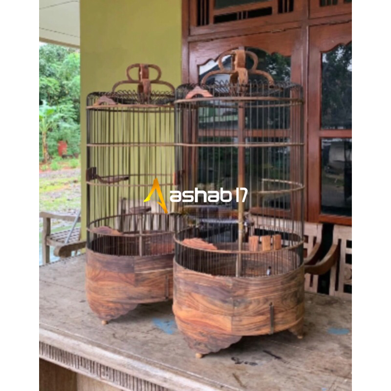 Sangkar Branjangan Kayu Sonokeling