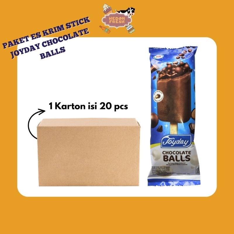 

Paket Es Krim Stik Joyday Chocolate Balls