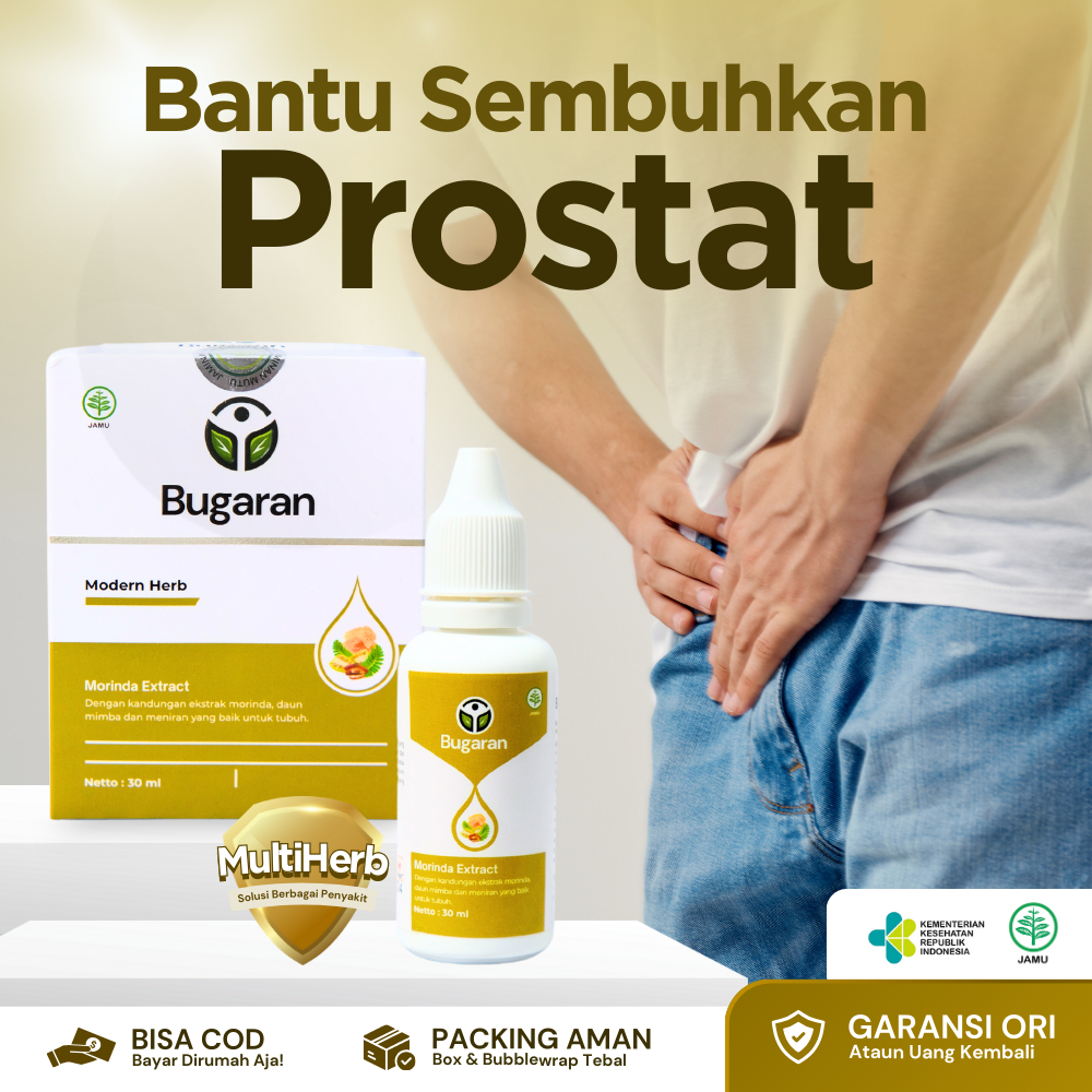 

Bugaran Herbal Modern - Jamu Tetes Herbal Bantu Sembuhkan Prostat