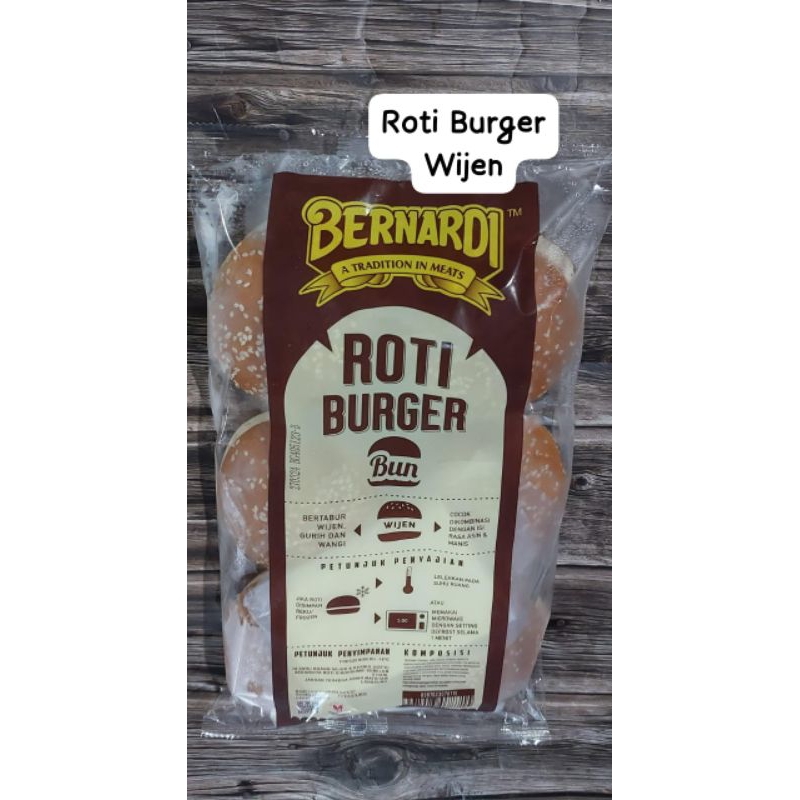 

Bernardi Roti Burger wijen isi 6 frozen