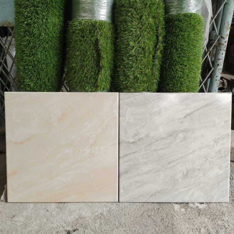 KERAMIK 40X40 MULIA GLOSSY MARMER
