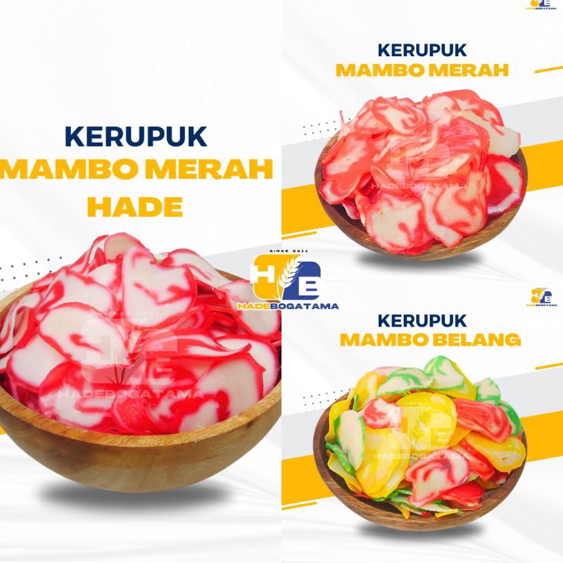 

Kerupuk Mambo 5 kg (BALL)