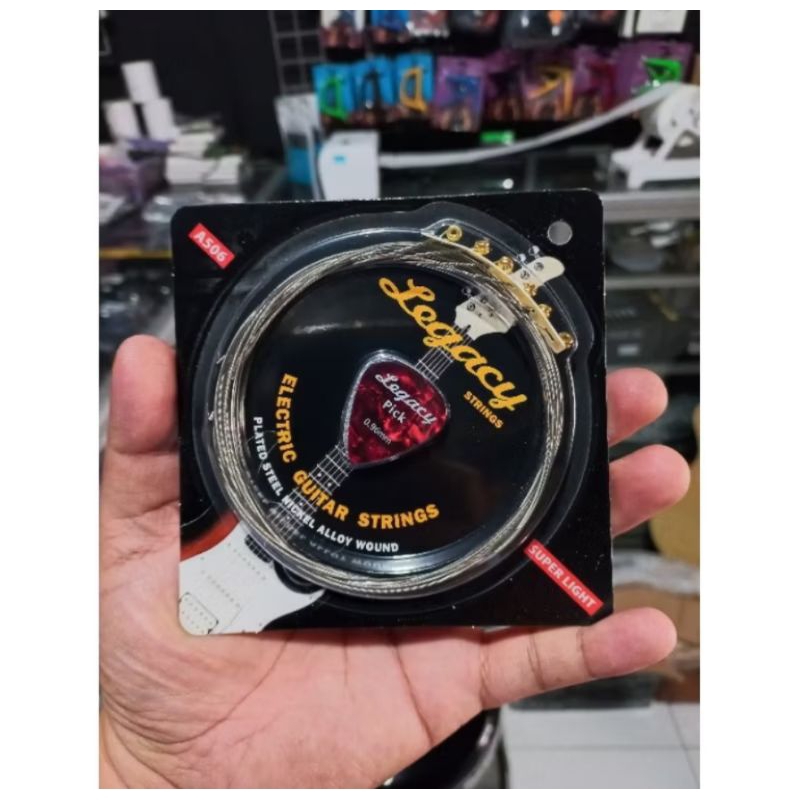 SENAR GITAR ELEKTRIK LEGACY SENAR GITAR LISTRIK UKURAN 0,9