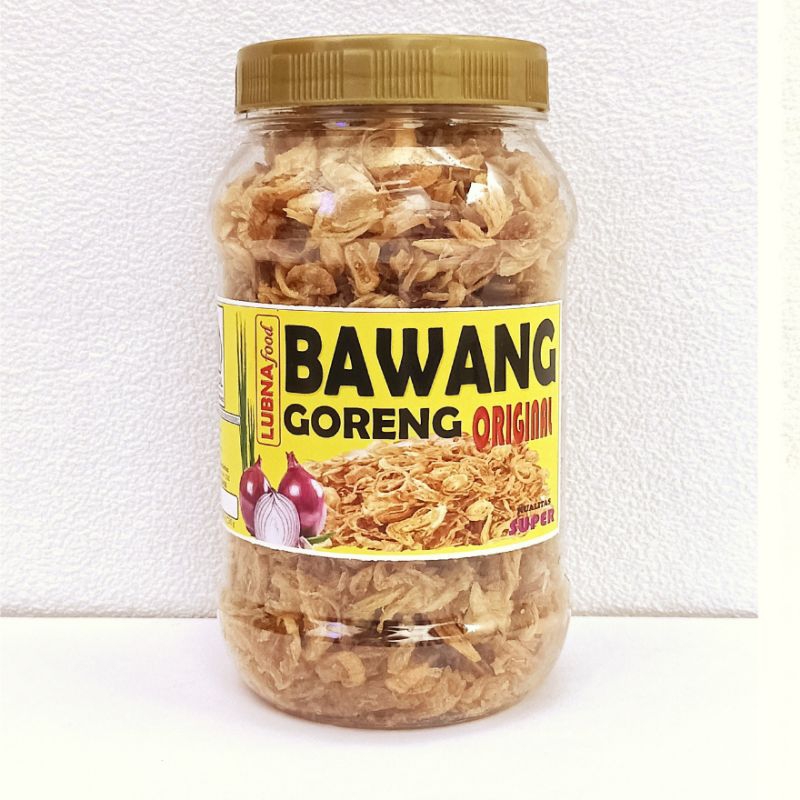 

BAWANG GORENG PREMIUM toples 500 ml isi 100gr