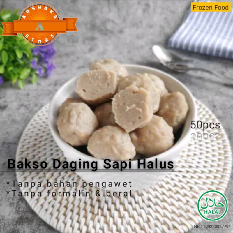 

BAKSO SAPI Kecil isi 50 butir / Bakso Frozen #Tanpa Bahan Pengawet