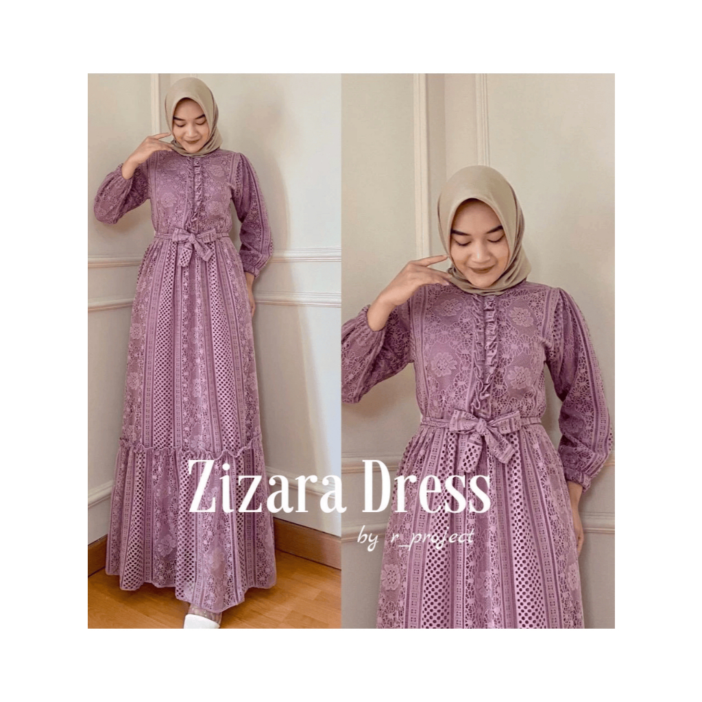 DRESS BRUKAT JUMBO I DRESS BRUKAT BIG SIZE I GAMIS MUSLIM I GAMIS LEBARAN I ZIZARA