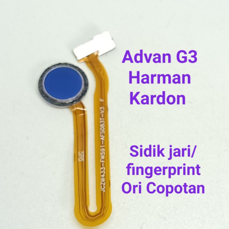 Fingerprint Sidik jari Advan G3 Harman Kardon 6001 Original Copotan