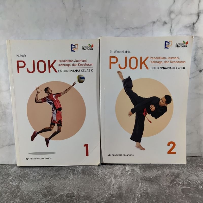 Buku PJOK Pendidikan Jasmani, Olahraga, dan Kesehatan, kelas 10, 11, X, XI, SMA, Muhajir, Kurikulum 