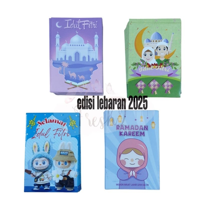 50 pcs angpao lebaran terbaru 2025 / angpao idul fitri /