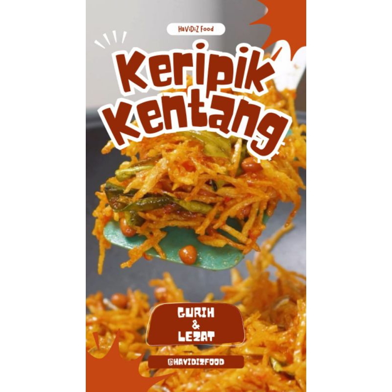 

keripik kentang lidi