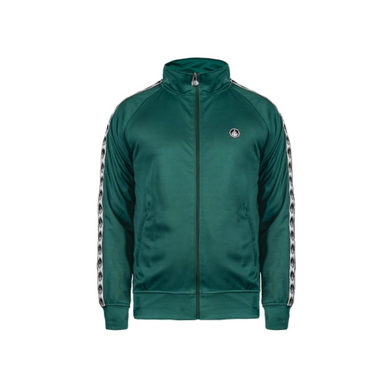Prung Domizi Tracktop Jacket Sport Jaket Olahraga Warna Hijau