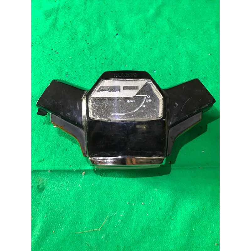 batok set spedometer headlamp sein depan suzuki bravo rc100 dk spirit original copotan
