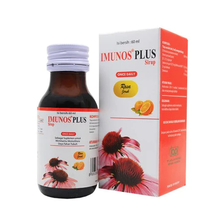 Imunos plus syrup 60ml - Vitamin Untuk Meningkatkan Imun Anak