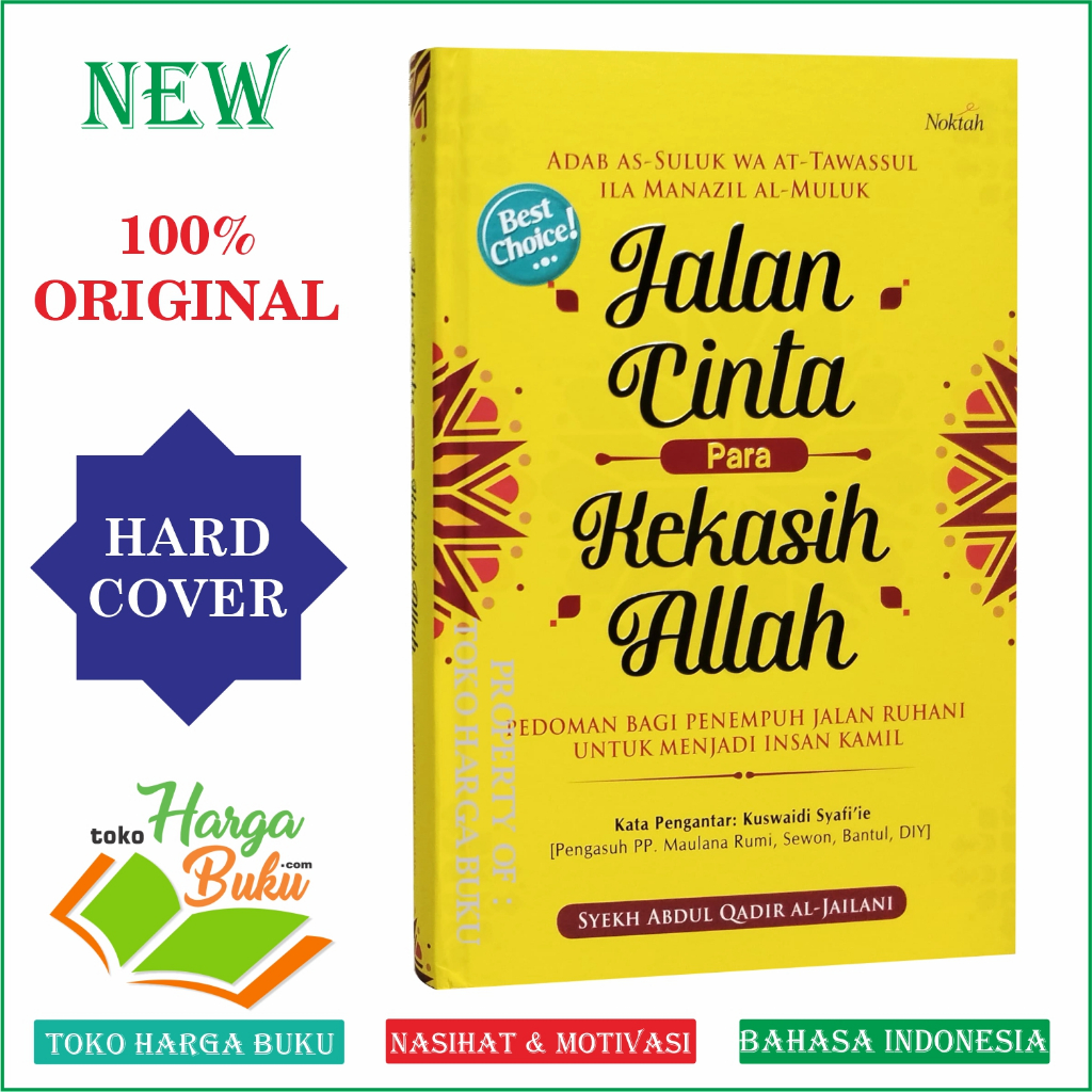 Foto Jalan Cinta Para kekasih Allah Pedoman Menjadi Insan Kamil HARD COVER Penerbit Noktah Diva Press