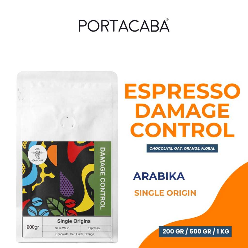 

Damage Control 1 Pcs Drip Bag Coffee - (kopi instan filter) by Portacaba