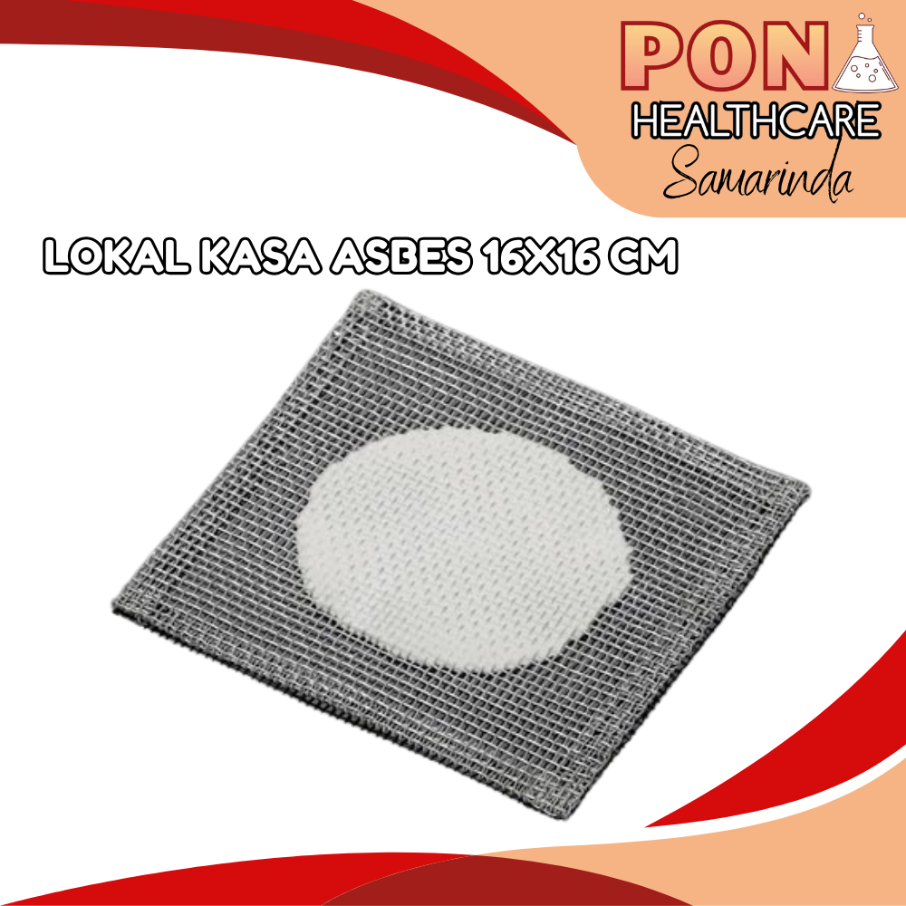 Kasa Asbes 16cm x 16cm Untuk Pemanas Laboratorium