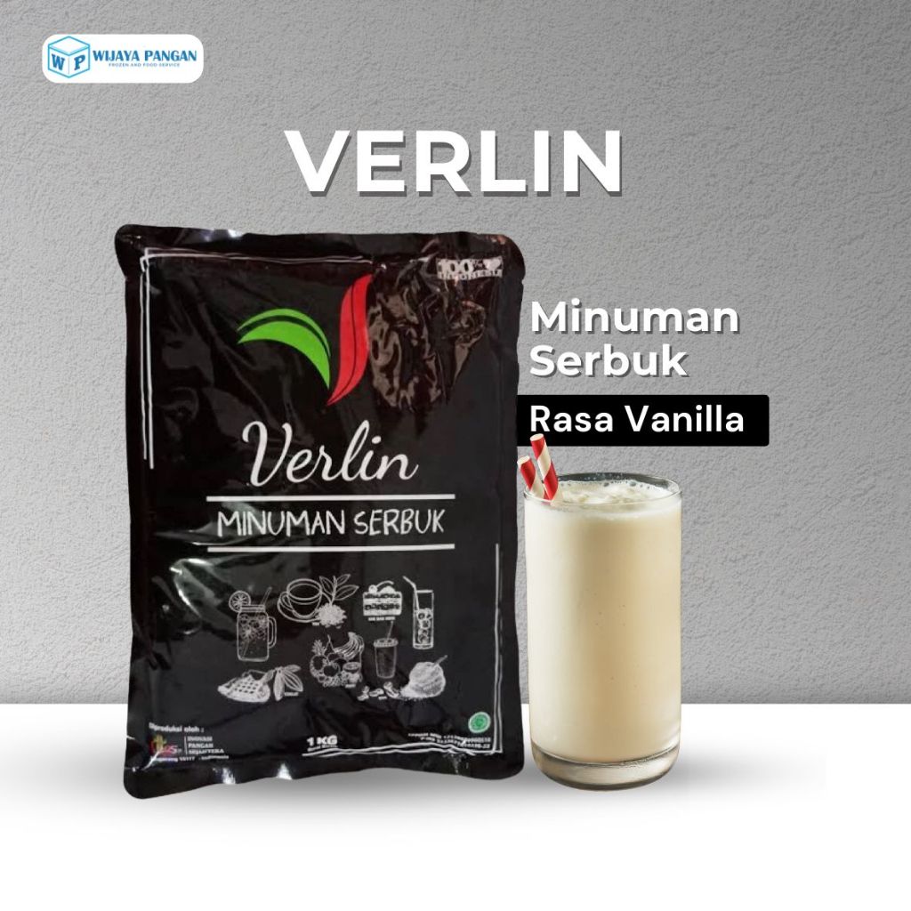 

VERLIN rasa VANILA MURAH powder drink minuman bubuk (1kg)