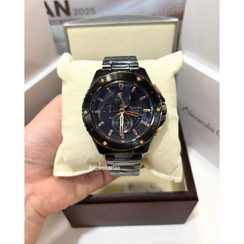 Alexandre Christie AC 6653 MC Original Bergaransi Jam Tangan Pria Sport