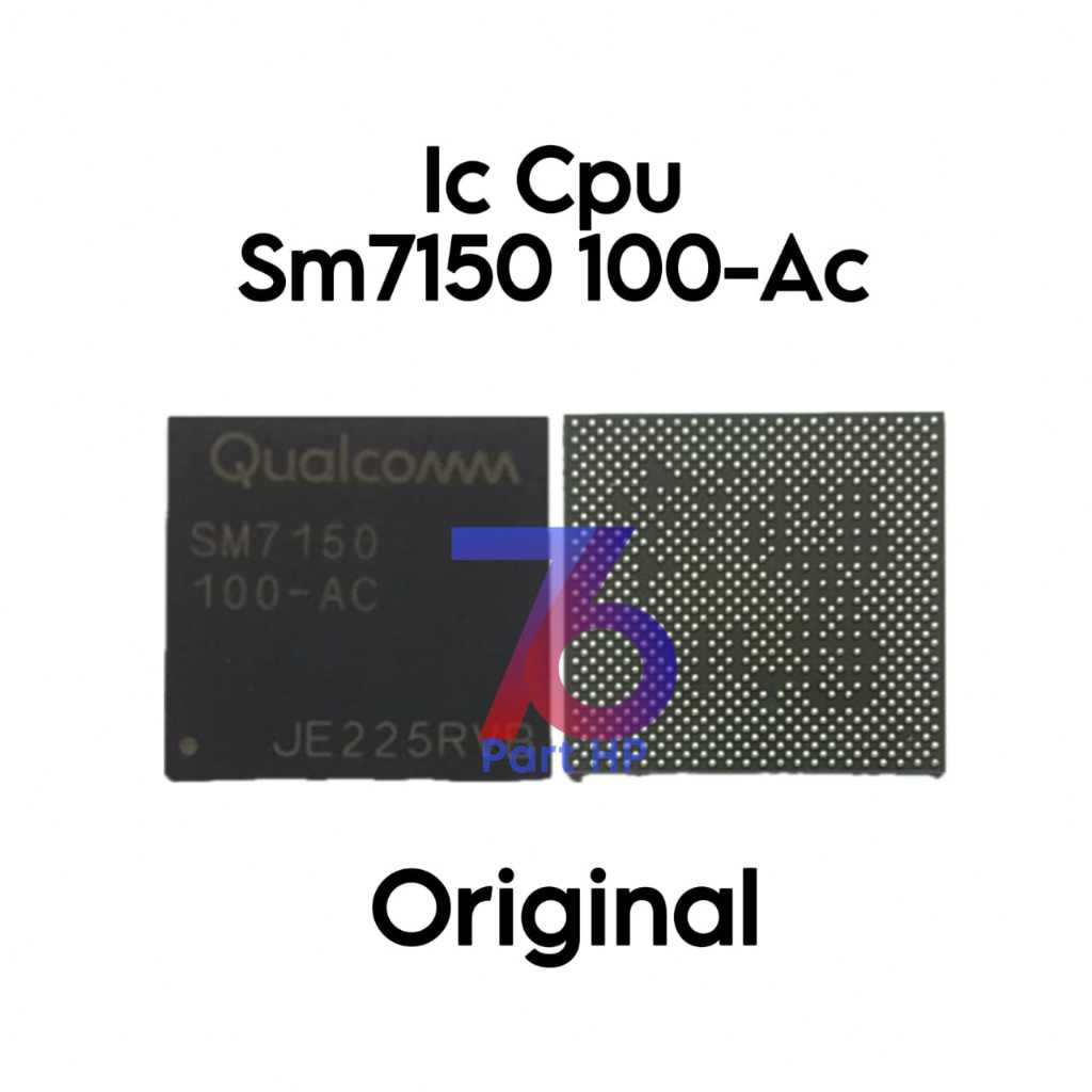 IC CPU SM7150 100-AC / SM7150100-AC / Redmi note 10 Pro  / M2101K6G / M2101K6R