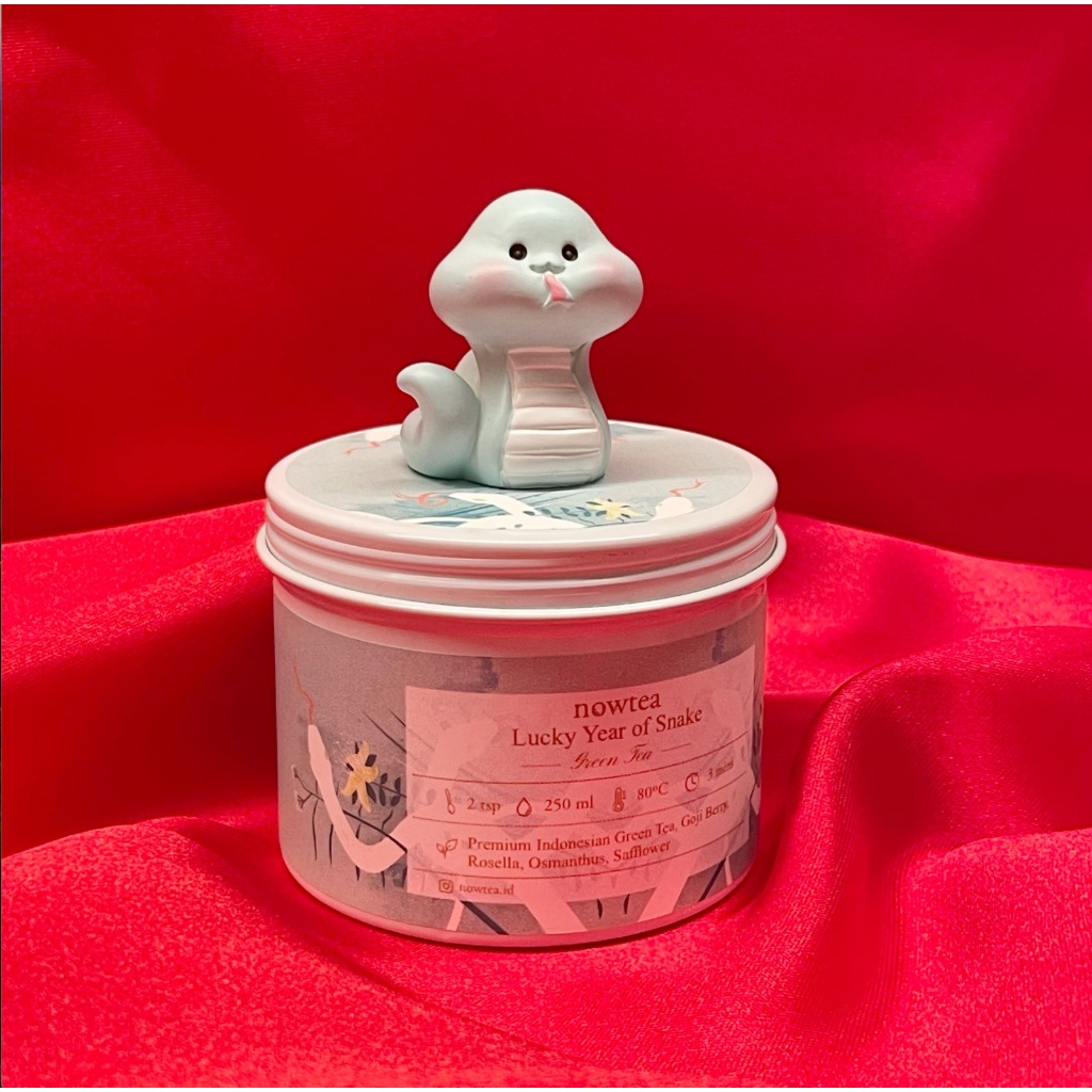 

Nowtea Lucky Year of Snake - Exquisite Tin Collection | Premium Tea Blend | Green Tea | Loose Leaf