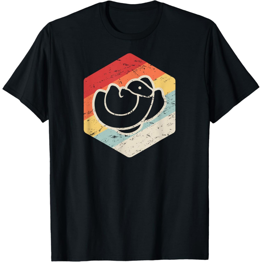 Kaos Ular Piton Pohon Hijau _ Ular & Piton Peliharaan - Retro