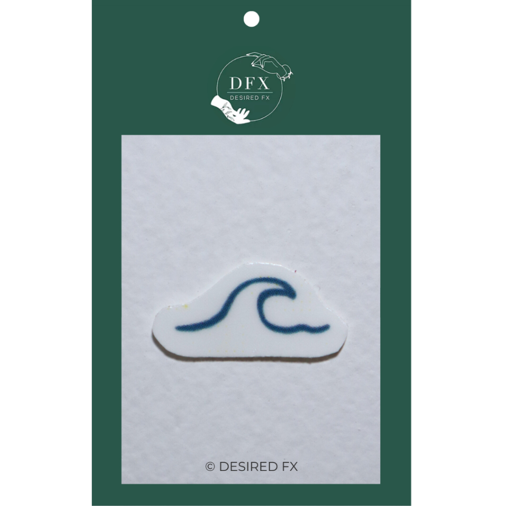 MINI WAVE TEMPORARY TATTOO | Tato Temporer Mini Wave | Tato Ombak Mini | Tato Temporer Gelombang Kec