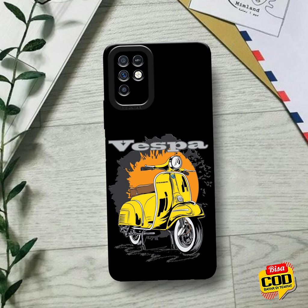 Case Infinix Note 10 Terbaru - Casing Itel Infinix Note 10 - ALLZORA [ VESPA ] - Kesing Hp Infinix N