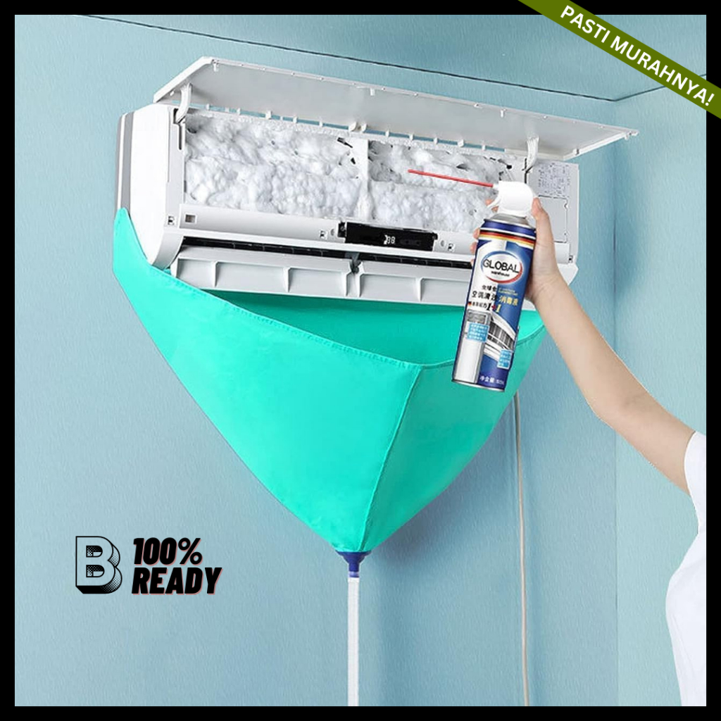 Plastik Cuci AC / Cover Ac 1/5-2 PK PLASTIK CUCI AC UKURAN BESAR / Plastik Cuci Ac Air Conditioning