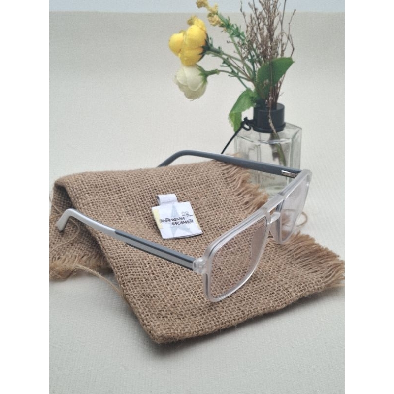 KACAMATA BK2281 AVIATOR PRIA LEBAR FRAME 13,8CM