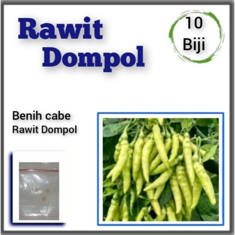 Benih Cabe Rawit Dompol F1 Sayuran Cabai Hybrida
