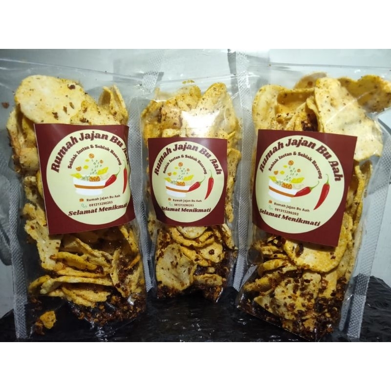 

Seblak Basreng pedas dan original