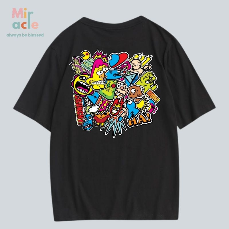 Miracle Blessed T-shirt Bussy Colour | kaos distro streetwear pria wanita