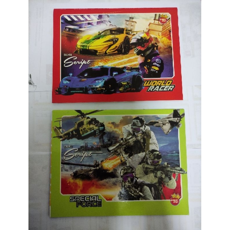 

Buku scrip /polos isi 38