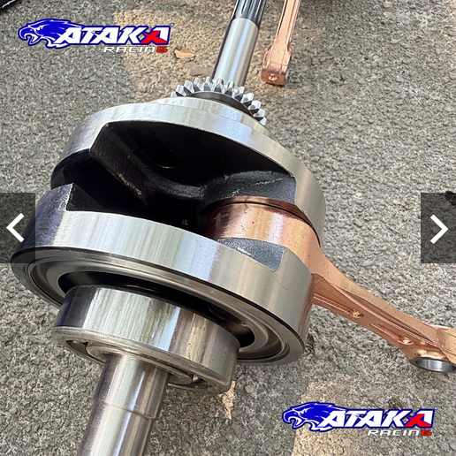ATAKA RACING KRUK AS CRANKSHAFT NTN BEARING AEROX OLD NEW LEXI ALL NEW NMAX STROKE + 3.2MM 4.65MM