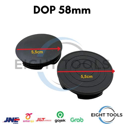 Alas Kaki Meja / Alas kaki kursi plastik ukuran 58mm / Dop 58