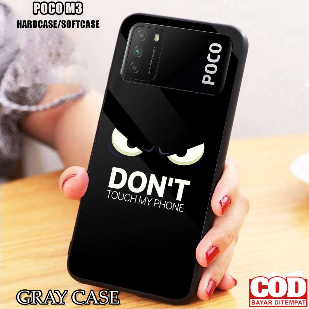 Case POCO M3 - Casing   POCO M3 ( HITAM) Silikon POCO M3 - Kesing Hp - Casing Hp  - Case Hp - Case T