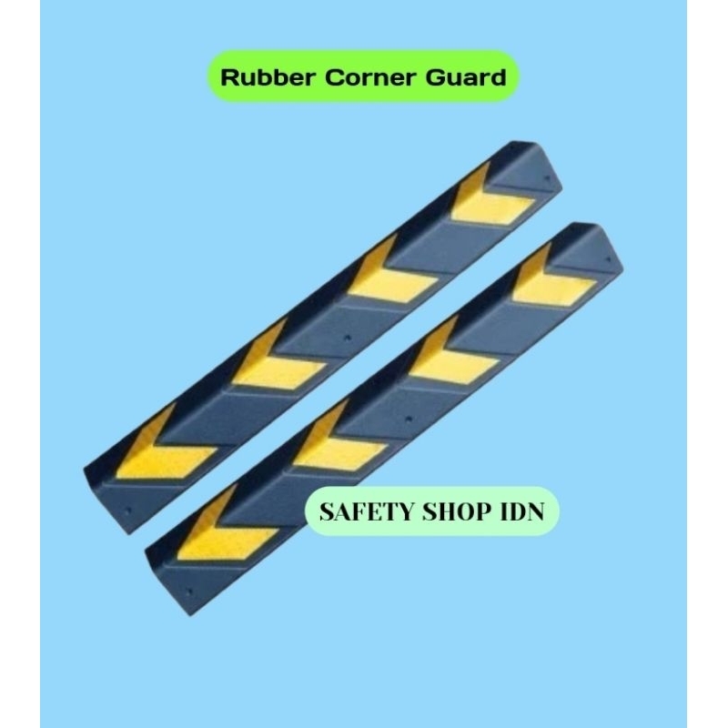 Rubber Corner Guard / Karet Bumper Pengaman Pelindung Tiang Tembok Dinding