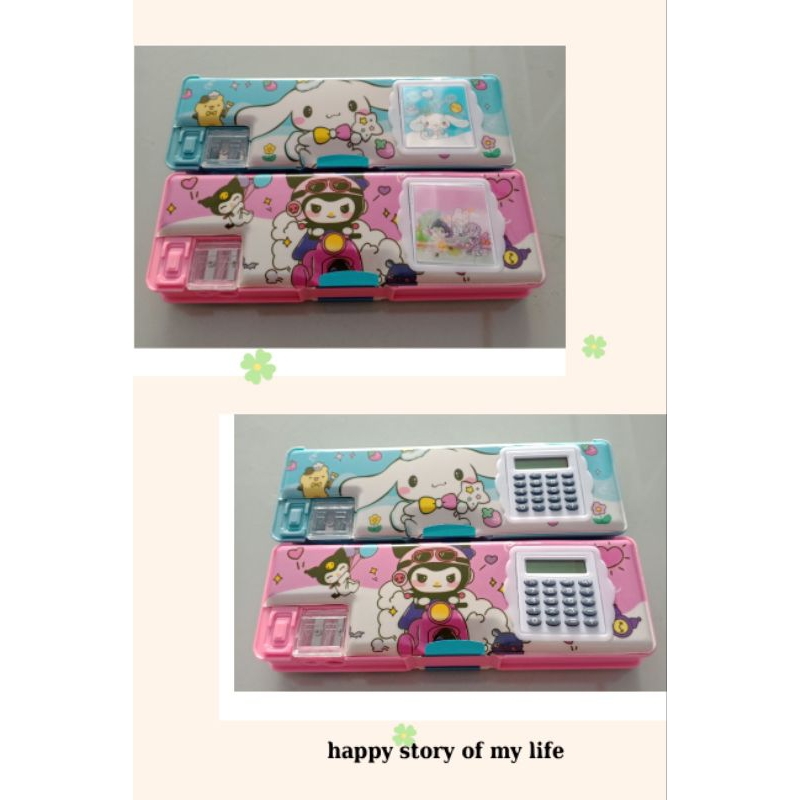 

Kontak Pensil Magnet Kalkulator + Rautan / Pensil Box Karakter