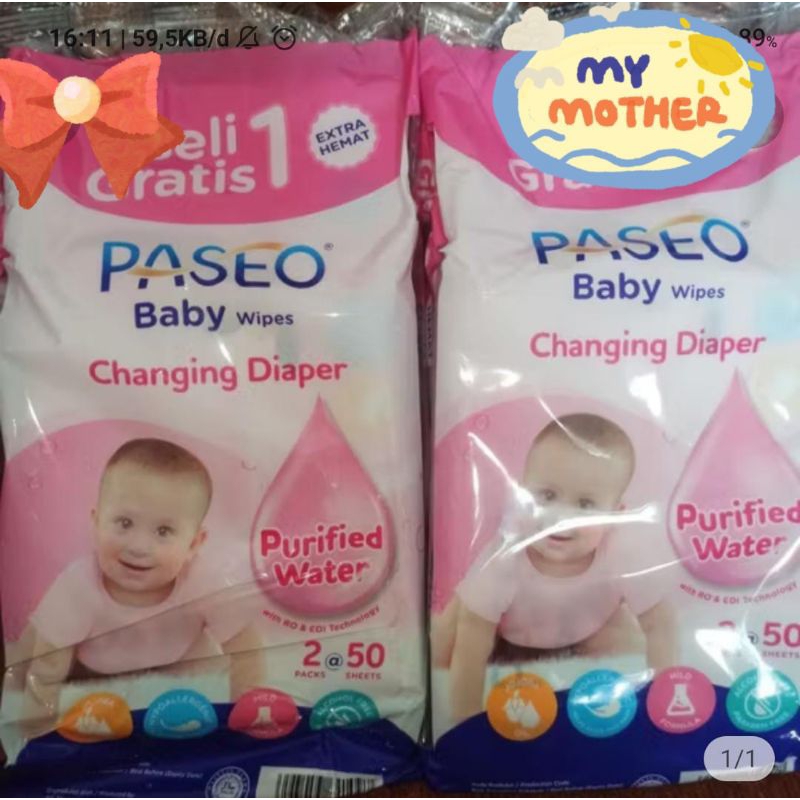 Tisu Basah PASEO