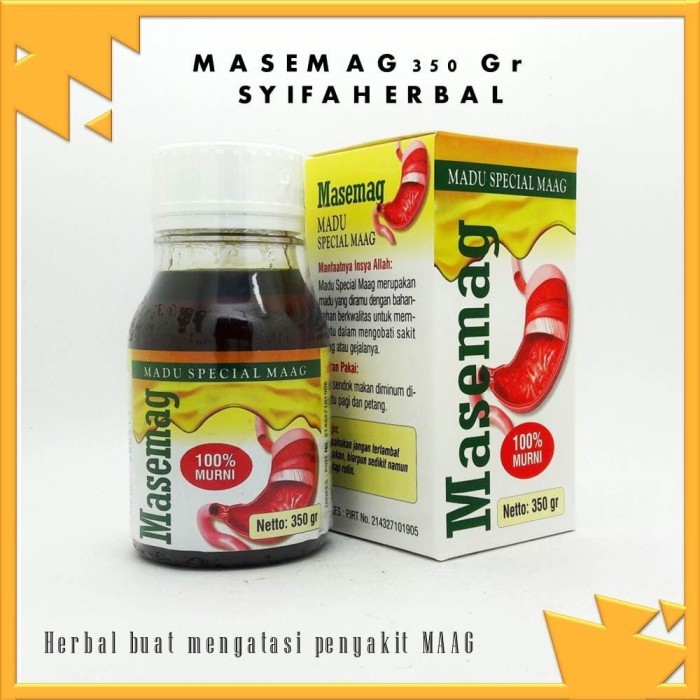 

Masemaag 350 gr | Madu Special Maag Madu Lambung Masemag Asam Lambung Gerd