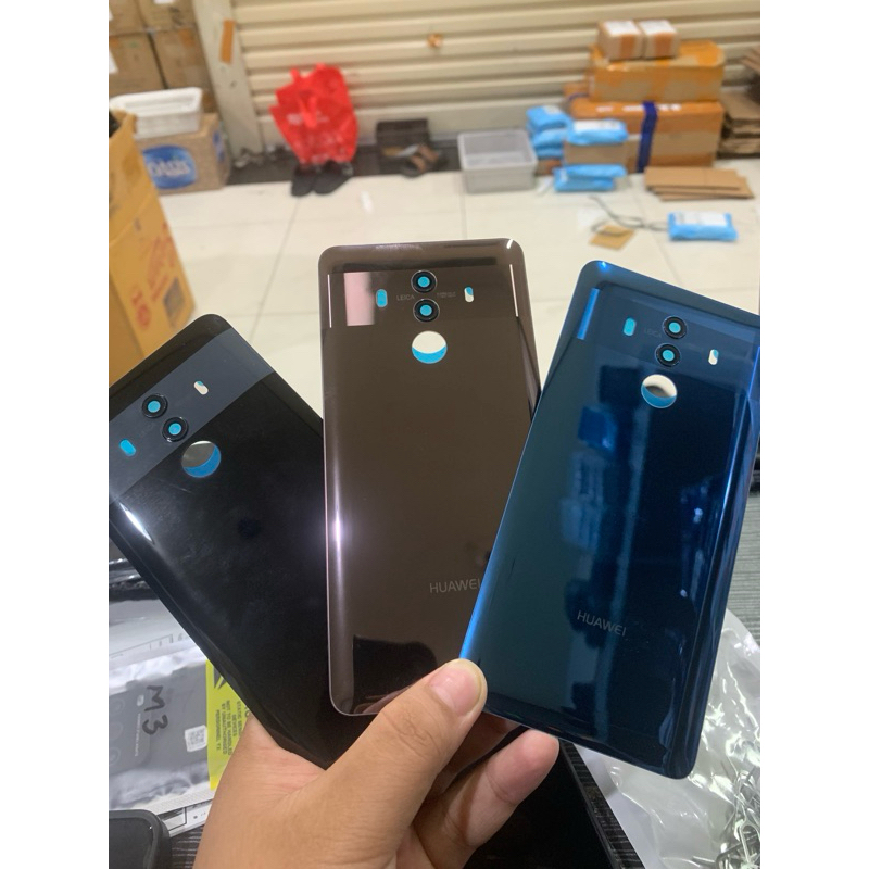 Backdoor/ backcover/ backglass/ back casing/ huawei Mate 10 pro + ring lensa kamera