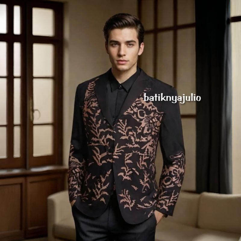 balzer batik jas batik pria premium batiknya Julio id 125