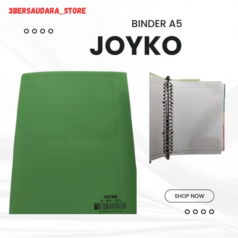 

[PCS] BINDER NOTE A5 / B5 POLOS / BUKU BINDER JOYKO POLOS
