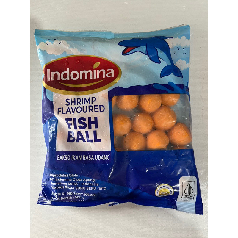 

Indomina Bakso Udang 500gr