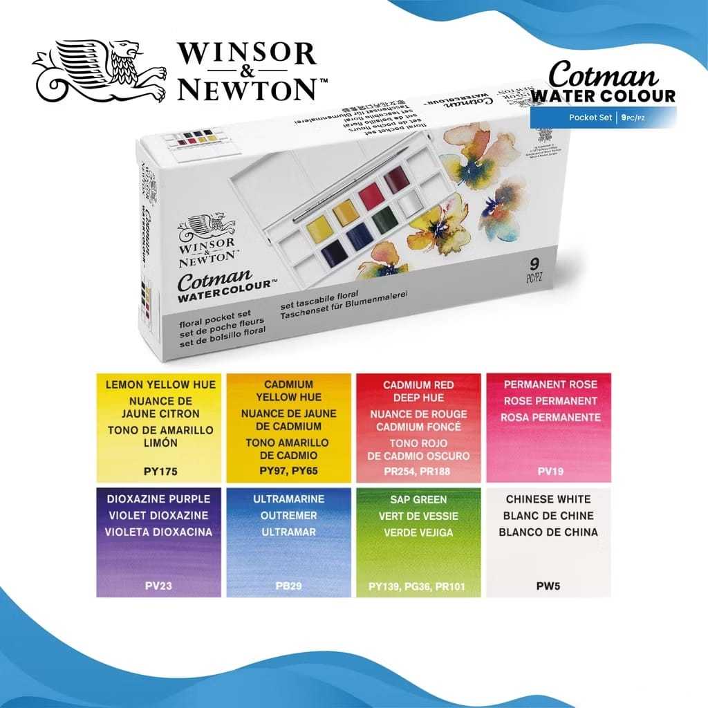 

Gramedia Tunjungan : Cotman Watercolor Portrait Pocket set