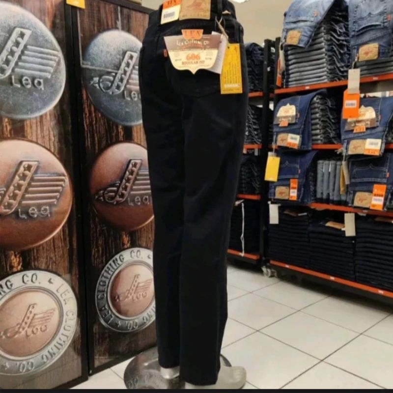 celana jeans lea 606 kode black