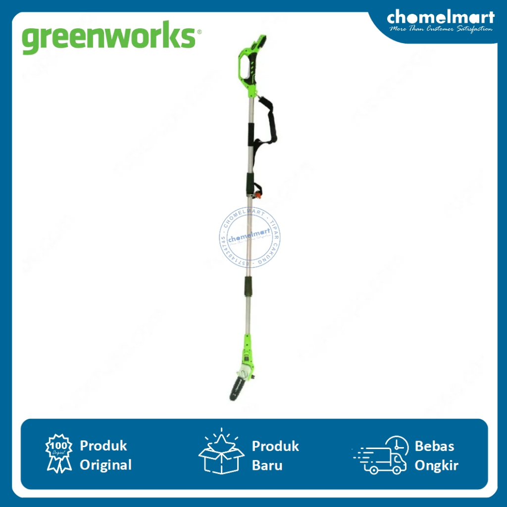 Greenworks Mesin Pemotong Dahan 24v – Hijau 10200076
