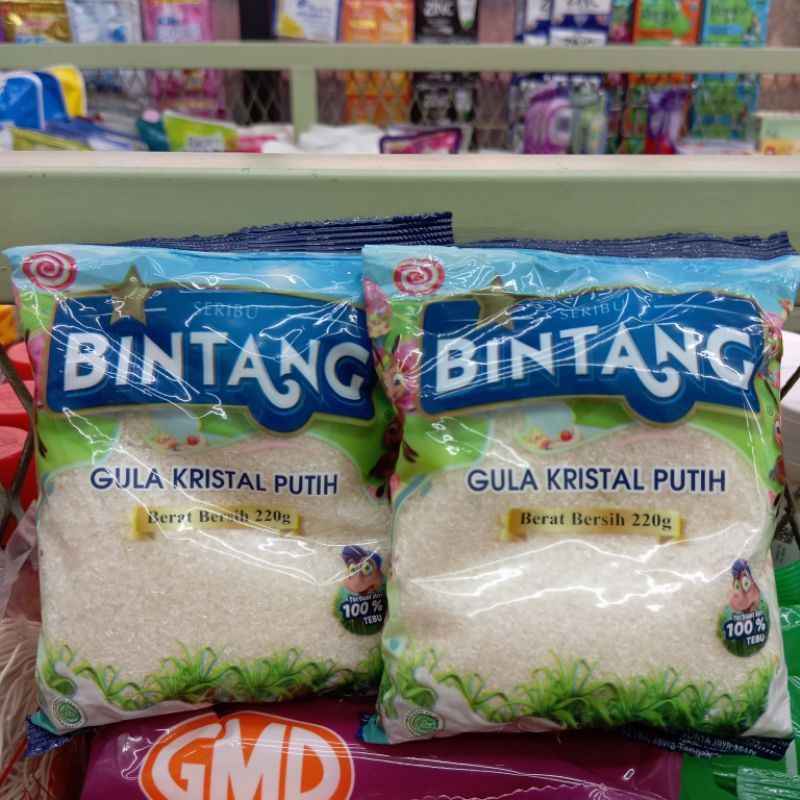 Gula Kristal Putih Bintang 220 Gram