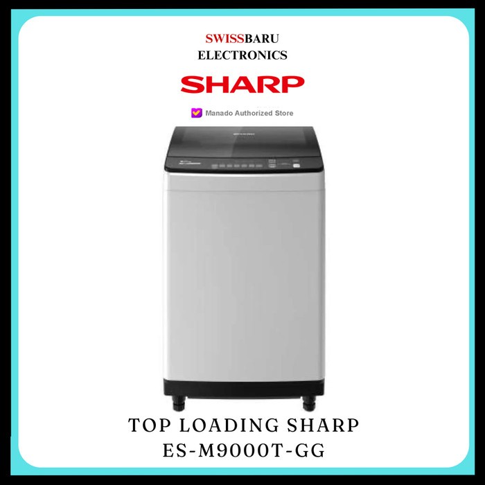 MANADO - TOP LOADING SHARP ES-M9000T-GG