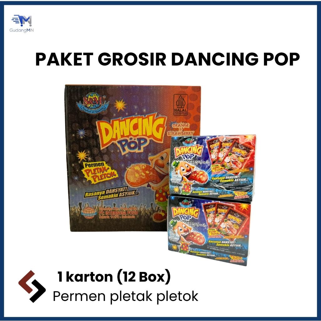 

Paket Grosir Dancing Pop | Permen Jadul Pletok Pletok